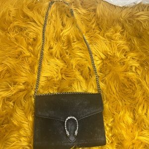 Gucci Dionysus Small Shoulder Bag Suede